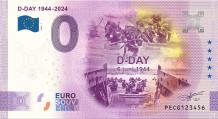 0 Euro  Nederland 2024 D-DAY 1944-2024