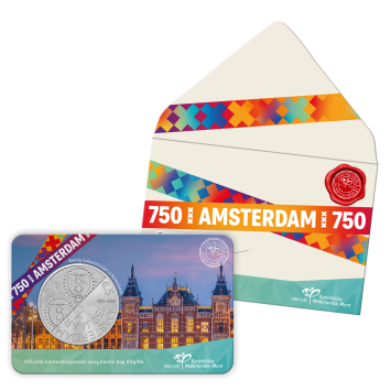 750 jaar Amsterdam Vijfje 2024 Eerste Dag Uitgifte